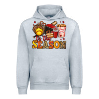 Heather Grey tis the season softball Urban Hoodie - Jasminsmagicworld