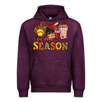 Mauve Wine tis the season softball Urban Hoodie - Jasminsmagicworld