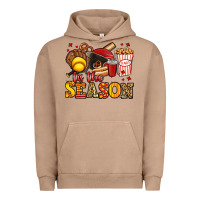 Pigment Burro tis the season softball Urban Hoodie - Jasminsmagicworld