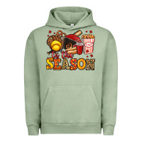 Pigment Oil Green tis the season softball Urban Hoodie - Jasminsmagicworld