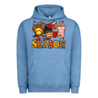Pigment Pebble Blue tis the season softball Urban Hoodie - Jasminsmagicworld