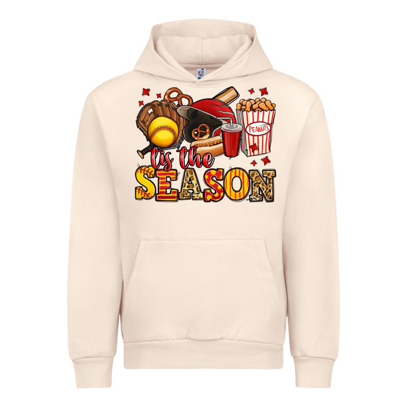 Tis The Season Softball Urban Hoodie by Jasminsmagicworld | Teevron