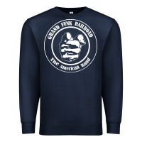 Navy grand funk railroad Premium Sweatshirt - linhVisuals