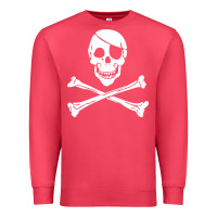 Cardinal skull crossbones Premium Sweatshirt - linhVisuals