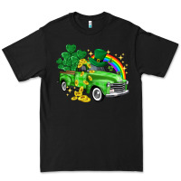 Black western truck St. Patrick's Day Premium Tee - HowdyJamesFarm