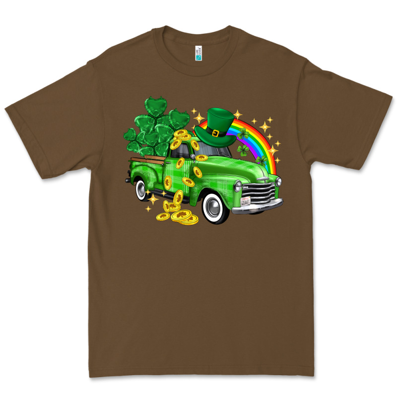 Western Truck St. Patrick's Day Premium Tee by HowdyJamesFarm | Teevron
