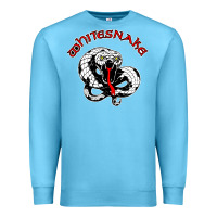 Ocean Blue whitesnake ws Premium Sweatshirt - linhVisuals