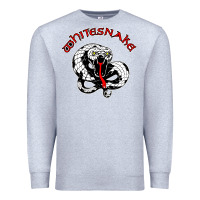 Heather Grey whitesnake ws Premium Sweatshirt - linhVisuals