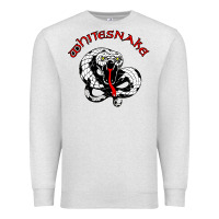 Oatmeal Heather whitesnake ws Premium Sweatshirt - linhVisuals