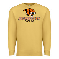 Antique Gold georgetown college tiger Premium Sweatshirt - linhVisuals