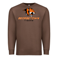 Chestnut georgetown college tiger Premium Sweatshirt - linhVisuals