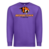 Purple georgetown college tiger Premium Sweatshirt - linhVisuals