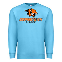 Ocean Blue georgetown college tiger Premium Sweatshirt - linhVisuals