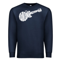 Navy The Monkees Premium Sweatshirt - linhVisuals
