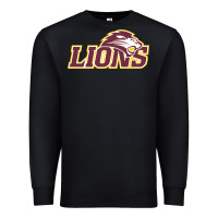 Black freed–hardeman university lion Premium Sweatshirt - linhVisuals