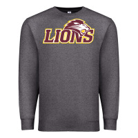 Charcoal Heather freed–hardeman university lion Premium Sweatshirt - linhVisuals