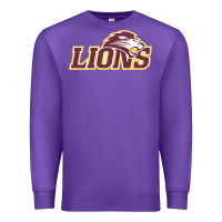 Purple freed–hardeman university lion Premium Sweatshirt - linhVisuals