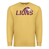 Antique Gold freed–hardeman university lion Premium Sweatshirt - linhVisuals