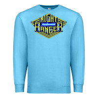Ocean Blue night ranger Premium Sweatshirt - linhVisuals
