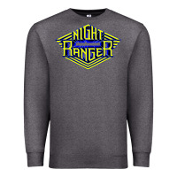 Charcoal Heather night ranger Premium Sweatshirt - linhVisuals