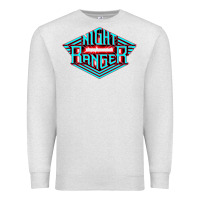 Oatmeal Heather night ranger Premium Sweatshirt - linhVisuals