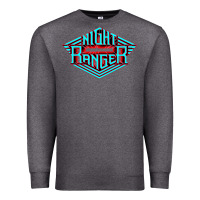 Charcoal Heather night ranger Premium Sweatshirt - linhVisuals