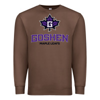 Chestnut goshen college maple leafs2 vectorized Premium Sweatshirt - linhVisuals