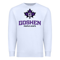 White goshen college maple leafs2 vectorized Premium Sweatshirt - linhVisuals