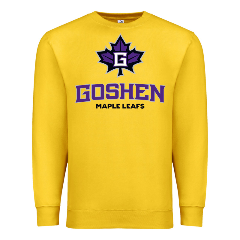 Goshen College Maple Leafs2 Vectorized Premium Sweatshirt by linhVisuals | Teevron