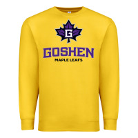 Lemon goshen college maple leafs2 vectorized Premium Sweatshirt - linhVisuals