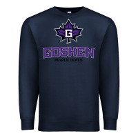 Navy goshen college maple leafs2 vectorized Premium Sweatshirt - linhVisuals