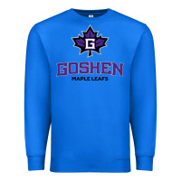 True Royal goshen college maple leafs2 vectorized Premium Sweatshirt - linhVisuals
