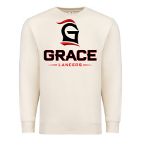 Sandshell grace college & seminary lancers1 vectorized Premium Sweatshirt - linhVisuals