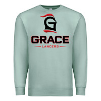 Seafoam grace college & seminary lancers1 vectorized Premium Sweatshirt - linhVisuals