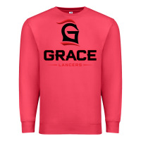 Cardinal grace college & seminary lancers1 vectorized Premium Sweatshirt - linhVisuals