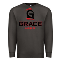 Smoke grace college & seminary lancers1 vectorized Premium Sweatshirt - linhVisuals