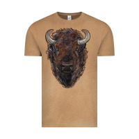 Vintage Camel american bison Vintage Tee - RanaPortraitStore