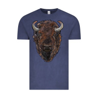 Vintage Denim american bison Vintage Tee - RanaPortraitStore