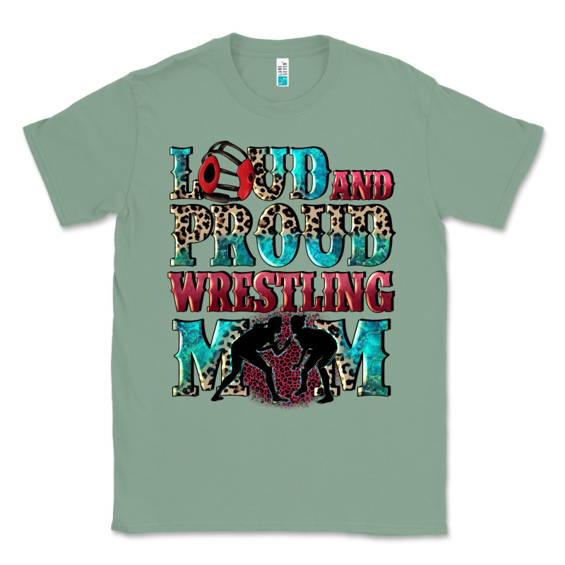 Loud And Proud Wrestling Mom Mother's Day Classic Tee by CowGirlArtShop | Teevron