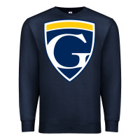 Navy graceland university yellowjackets vectorized Premium Sweatshirt - linhVisuals