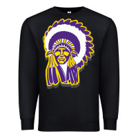 Black haskell indian Premium Sweatshirt - linhVisuals