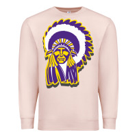 Pale Pink haskell indian Premium Sweatshirt - linhVisuals