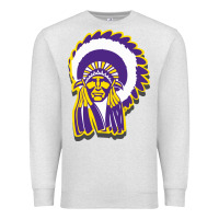 Oatmeal Heather haskell indian Premium Sweatshirt - linhVisuals