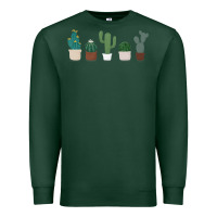 Sports Green cute plant Premium Sweatshirt - linhVisuals
