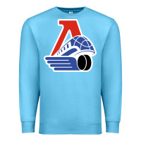 Ocean Blue lokomotiv yaroslavl Premium Sweatshirt - linhVisuals