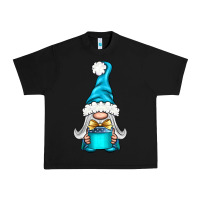 Black winter gnome with gift Urban Heavy Tee - BundleAndBundleShop
