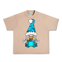 Burro winter gnome with gift Urban Heavy Tee - BundleAndBundleShop