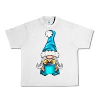 Lunar Rock winter gnome with gift Urban Heavy Tee - BundleAndBundleShop