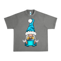 Tornado winter gnome with gift Urban Heavy Tee - BundleAndBundleShop