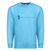 Ocean Blue The mount st mary's university Premium Sweatshirt - linhVisuals
